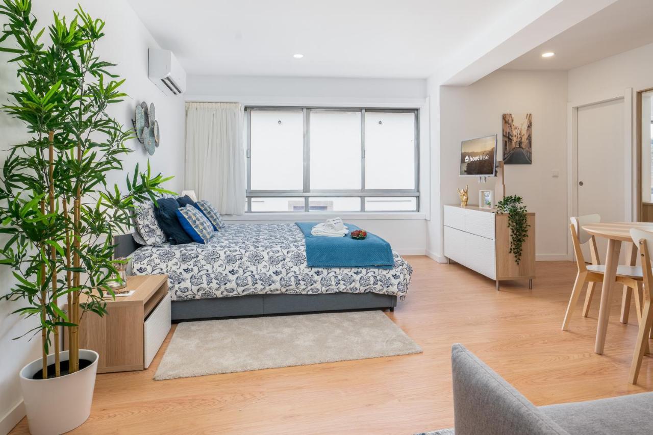 Host Wise - Comfy Sunny Flat - Prime Location Apartment Porto Luaran gambar
