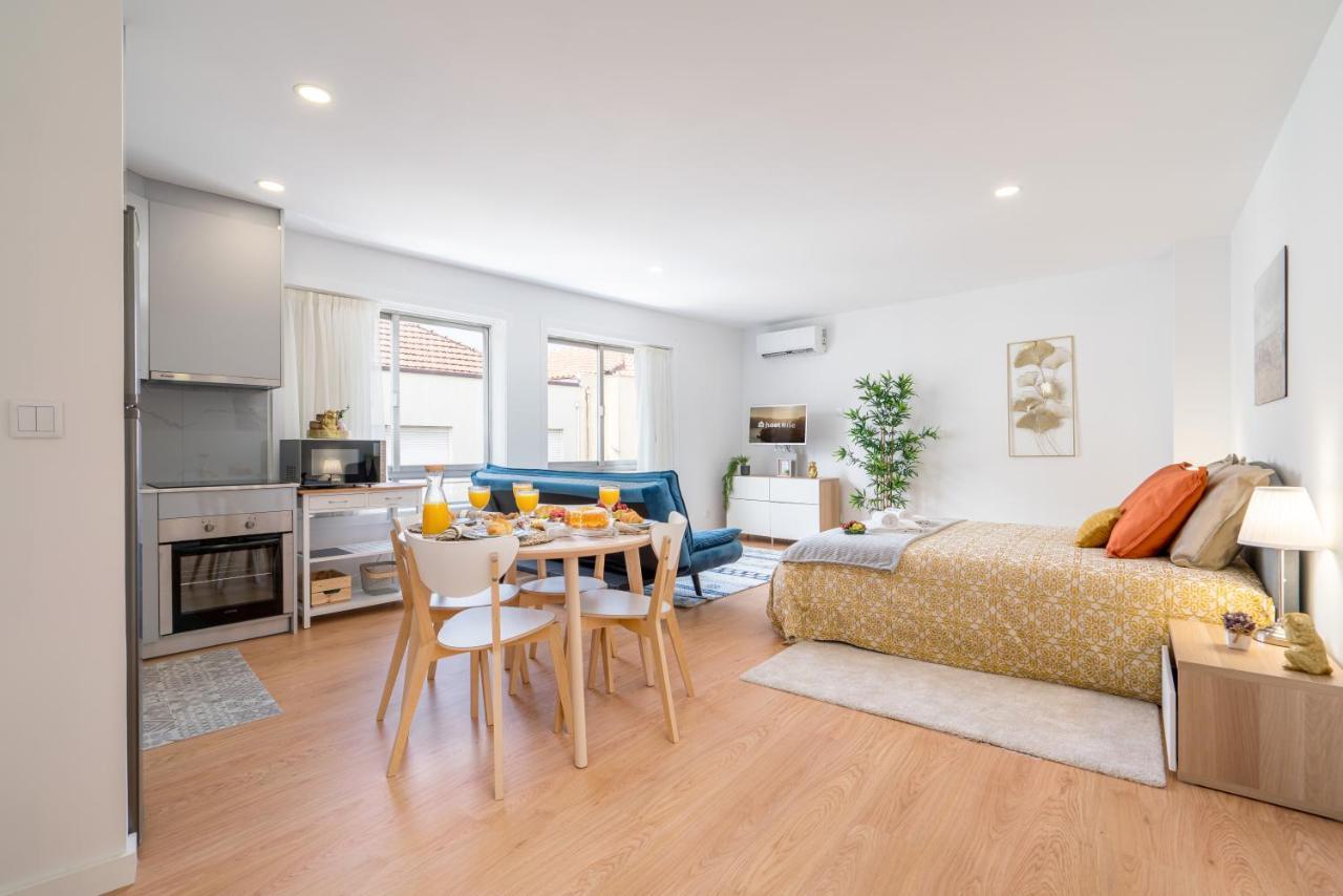 Host Wise - Comfy Sunny Flat - Prime Location Apartment Porto Luaran gambar